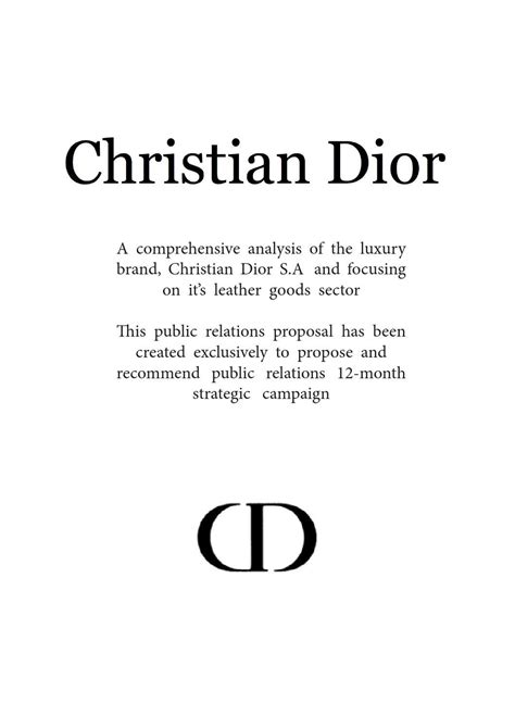 christian dior mission statement